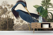 Louisiana Heron Wall Mural
