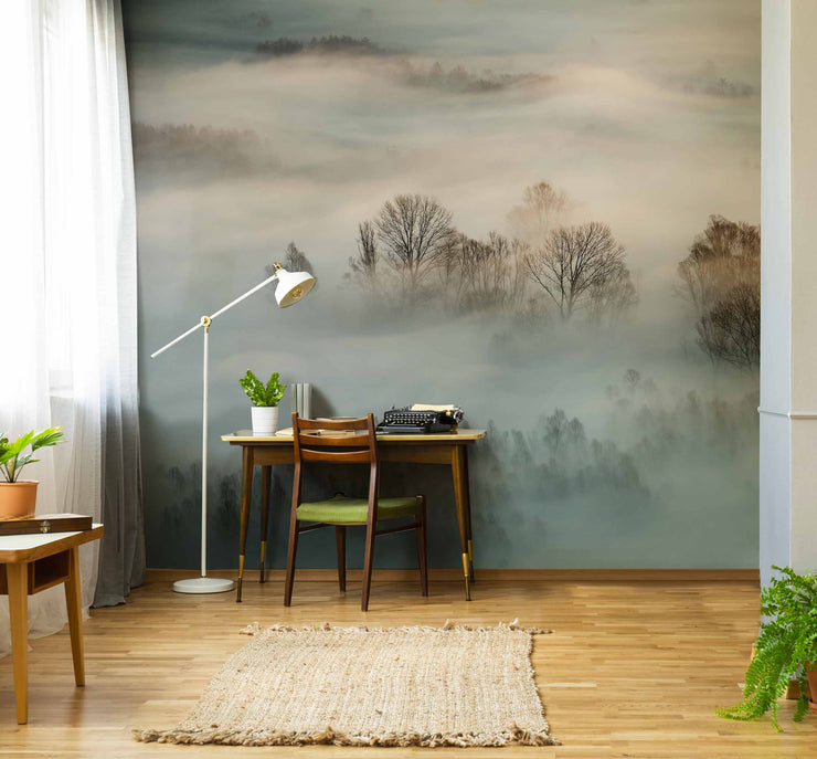 Winter Fog Wall Mural