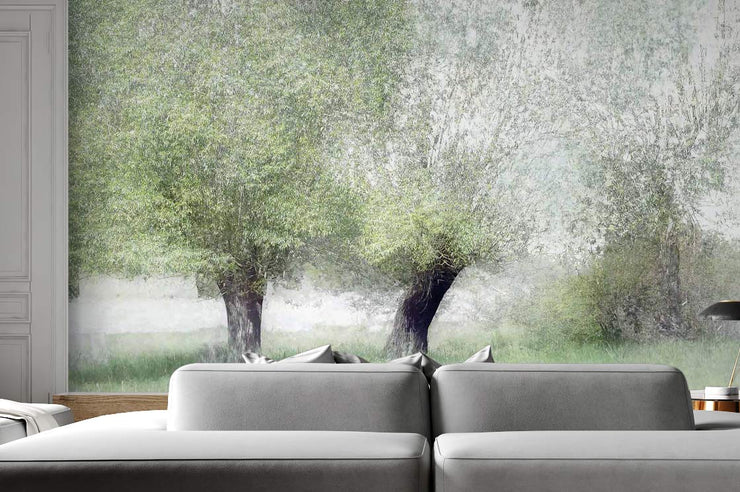 Young Green Wall Mural